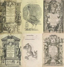 8 Books Ulisse Aldrovandi - Monsters Natural History Zoology Ornithology on DVD
