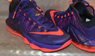 Nike Lebron XII 12 Low Court Purple 724557 565 Basketball Shoes