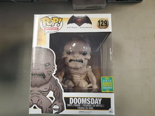 Funko Pop! Batman vs Superman Doomsday  #129 SummerCon 2016 Vinyl Figure