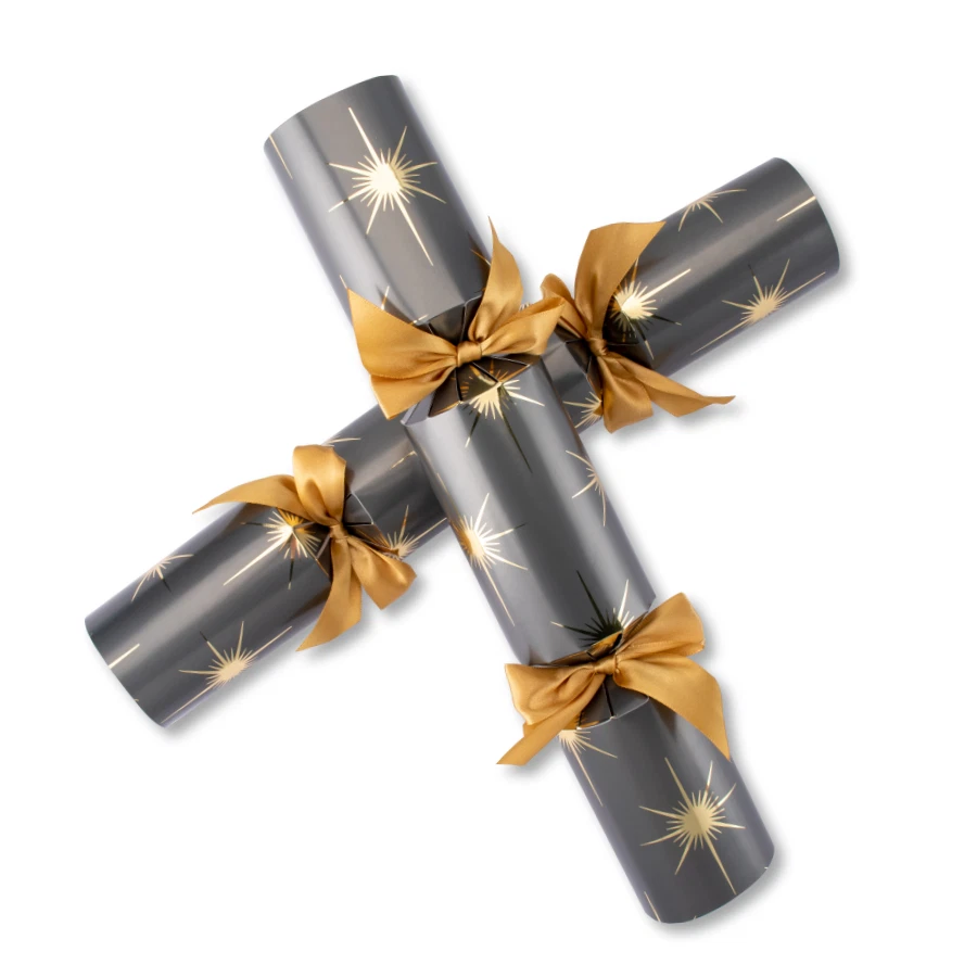 Christmas Crackers, Handmade, Ultra High Quality, Christmas Star, Box of 8 - Image 2 of 4
