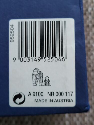 Swarovski Gorillas Mother Cub Crystal Figurine Brand New in Box Mint 952504 COA - Picture 5 of 5