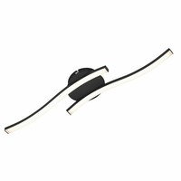 Briloner Led Deckenleuchte, Schwarz 2Xled/6W Deckenlampe Wandleuchte