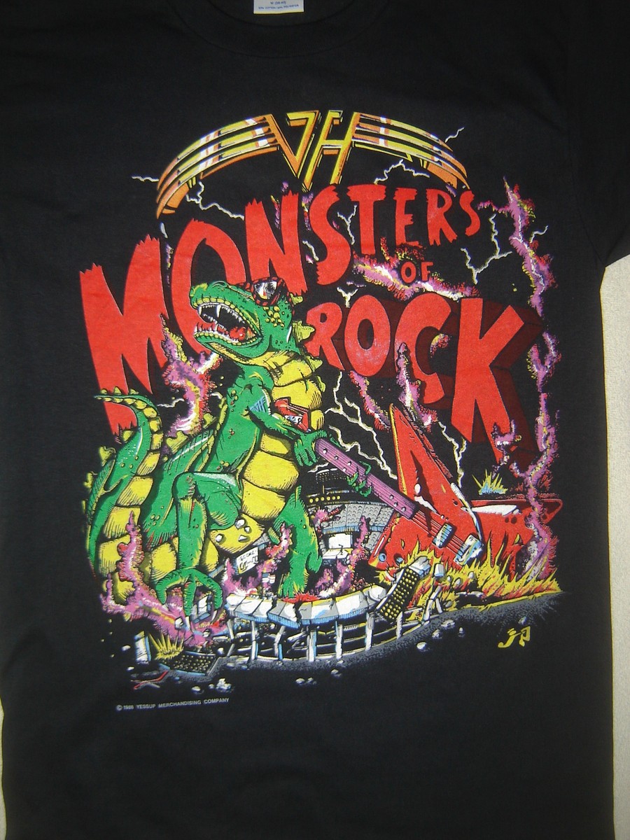Vintage Concert T-SHIRT VAN HALEN SAMMY HAGAR 88 NEVER WORN OR