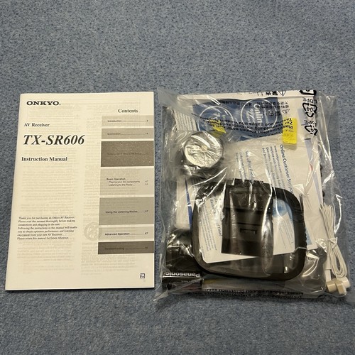 Onkyo TX-SR606 AV Receiver 7.1 Channel Surround Sound HDMI. Tested. Works Great. - Bild 6 von 6