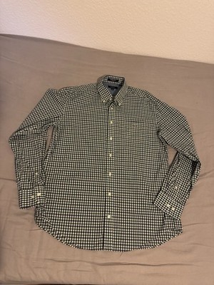 GANT Herrenhemd XL kariert grün/blau/weiß Regular Fit Button-Down Neu