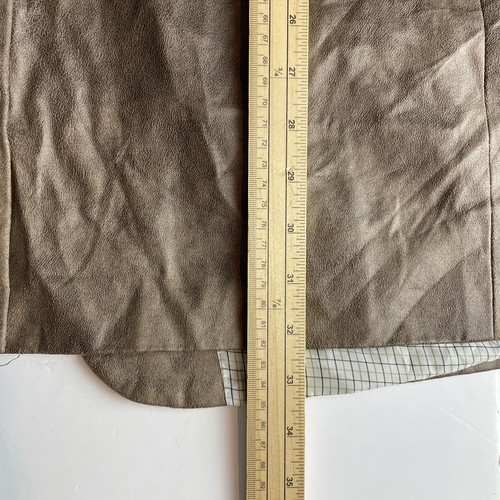 Giacca blazer uomo Lauren Ralph Lauren marrone ecopelle scamosciata 2 bottoni taglia 50L - Foto 8 di 8