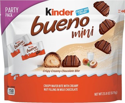 Mini Chocolate Bites with Crispy Wafer and Hazelnut Cre,