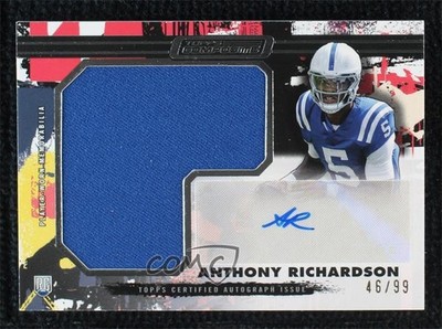 2023 Composite 46/99 Anthony Richardson RPA Rookie Jumbo Patch Auto RC 16wc