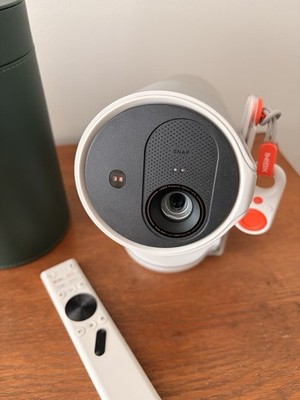 XGIMI MoGo 4 Laser Projector, 550 ISO Lumens, Google TV with Travel Case