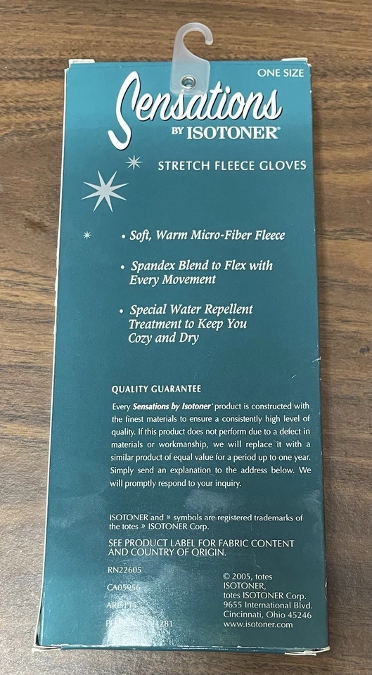 Guantes de lana elásticos Isotoner Cream Sensations 2005 para mujer talla única invierno Foto 2 de 4