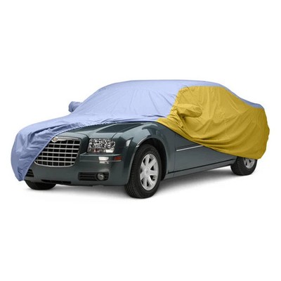 For Aston Martin Rapide 10-19 Car Cover WeatherShield HP Two-Tone Light Blue