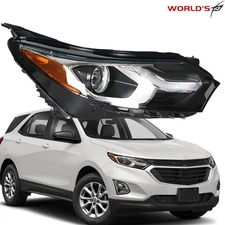 Halogen LED DRL Headlight Headlamp For Chevy Equinox 2018-2020 Passenger 18-20