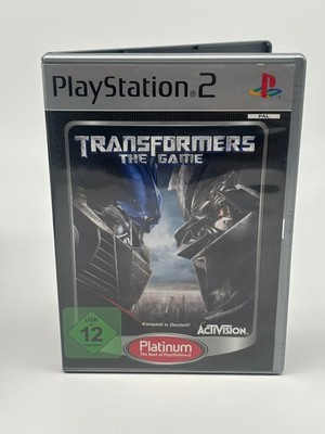 PS2 Sony PlayStation 2 - Transformers The Game Platinum - CIB/PAL