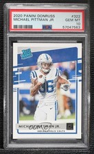 2020 Panini Donruss Rated Rookie Michael Pittman Jr #322 PSA 10 GEM MT 07ui