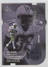 1998 Upper Deck Define the Game Silver Die-Cut /1500 Randy Moss #DG7 HOF r4i