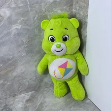 Care Bears Do Your Best Bear 10” Plush - Basic Fun 2021 - Lime Green Kite Belly