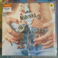 MADONNA LIKE A PRAYER RED VINYL SAINSBURY'S LIMITED ED.