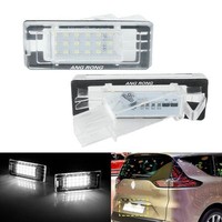 2X LED Kennzeichenbeleuchtung FüR Renault Scenic Laguna II Espace IV Fluence