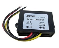 DC 6V 5-11V to 12V 2A Step up Converter Regulator Waterproof Boost Power