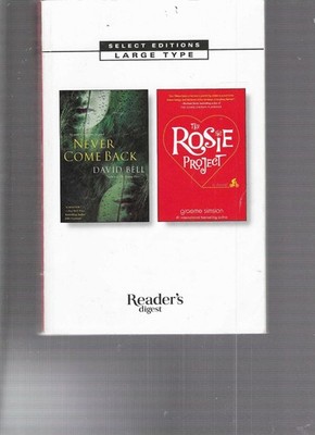 READER'S DIGEST - NEVER COME BACK & THE ROSIE PROJECT - LARGE PRINT - LP489