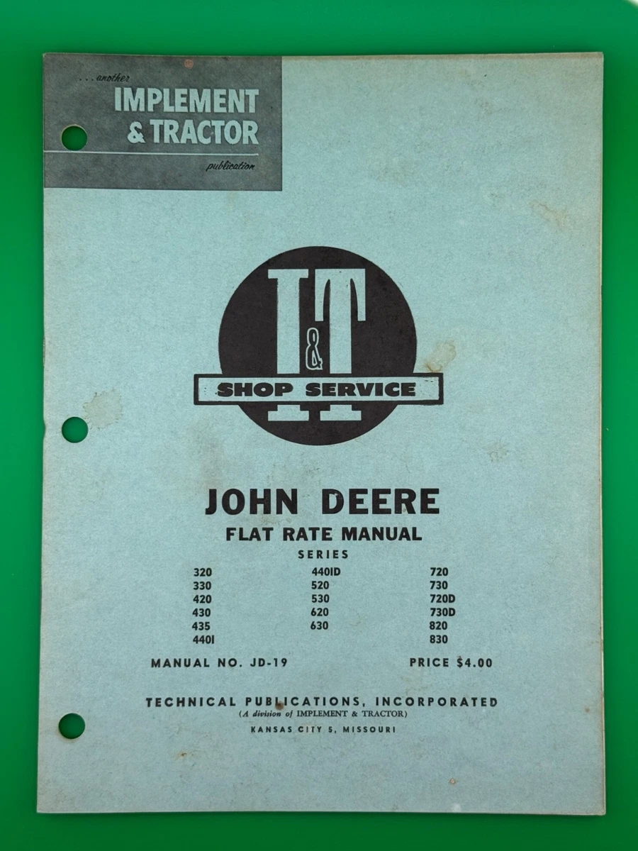 1960 Heavy Equipment Parts & Accessories for John Deere for sale