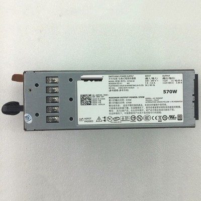 1Pc. Used A570P-00 A570P-01 C570A-SO Switching 570W Power Supply For R710/T610 #