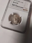 1917 D Type 1 Standing Liberty Quarter NGC MS63 FH. Fresh Holder