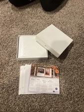 Creative Memories CM-7B Promise White Damask Print  7"x7" Wedding Scrapbook