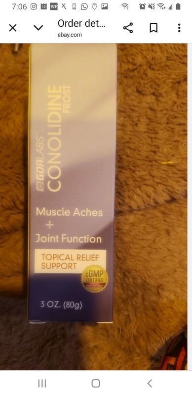conolidine crepe jasmin flower topical analgesic rollon