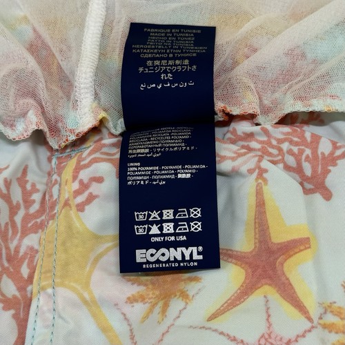 Pantaloncini da bagno uomo Vilebrequin - Moon Starfish grandi e alti stile classico MONH3B46 - Foto 13 di 16