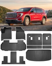 Floor Mats Cargo Liner for GMC Acadia 2024 2025 Only for 7 Seats Captain's...
