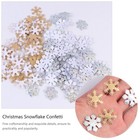 400Pcs Christmas Snowflake Confetti Xmas Table Decoration Xmas Tree Pendant
