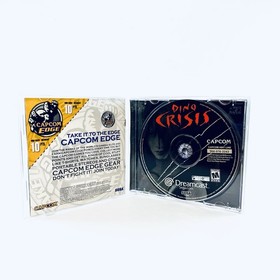 Dino Crisis (Sega Dreamcast, 2000) Complete,  Tested - SHIPS FREE!