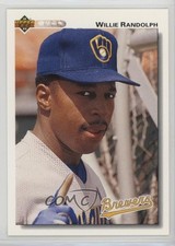1992 Upper Deck Willie Randolph #211 1h8l