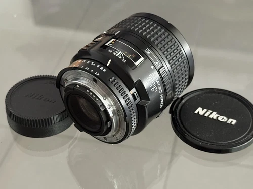 Nikon Nikkor AF 60mm f2.8 D Micro Lens Ex Condition