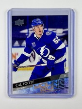 2020-21 Upper Deck Young Guns - Cal Foote (RC) #476 Lightning