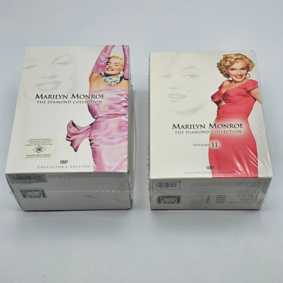 Complete Marilyn Monroe - The Diamond Collection 2 Box Sets 11 DVD Vol 1 & Vol 2 - Imagem 4 de 4