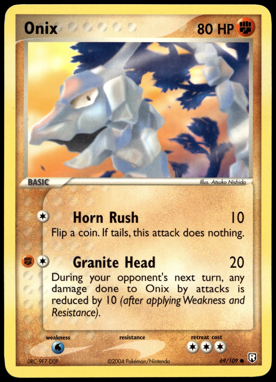 Onix Common Team Rocket Returns 69/109 NM