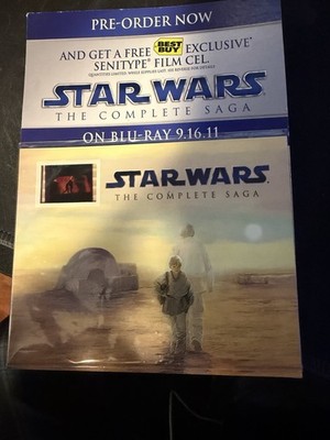 Star Wars Complete Saga Film Cel
