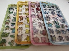 Pokemon 3D Sticker Set of 4 Import Pack
