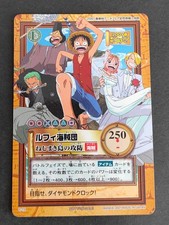 One Piece Carddass Hyper Battle Luffy C-T2 Nami Japanese Card 2000 Bandai eb247