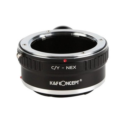 K&F Concept High Precision Lens Adapter Mount,C/Y-NEX with Tripod Connector
