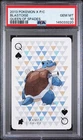 PSA 10 2013 POKEMON X VERSION PLAYING CARDS BLASTOISE QUEEN OF SPADES