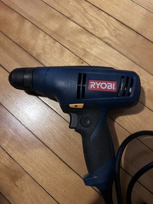 Ryobi D42 Corded Drill Driver Blue/Black 3/8'' 120V 