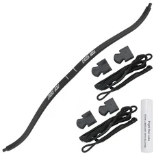 150 lb Limb + String + Wax Black Archery Hunting Crossbow Bow 50 80 lbs Recurve