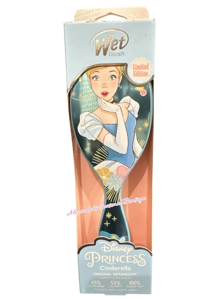 DISNEY PRINCESS Cinderella Limited Edition Wet Brush Hair Original Detangler ￼ - Image 2 of 4