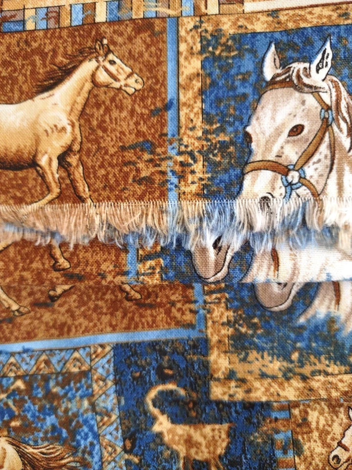 Cheyenne Canyon Horse Sewing Fabric 100" L x 42" W Print Concepts - Image 2 of 4