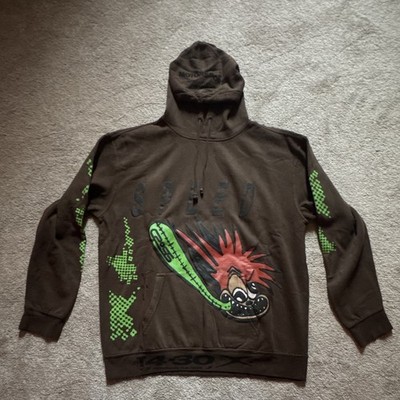 Travis Scott Cactus Jack Speed Hoodie Brown 2021 (CJJ6-HS15) Men's Size S-XL