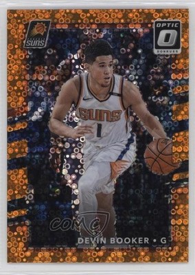 2017-18 Panini Donruss Optic Fast Break Orange Prizm /193 Devin Booker #117 13c1