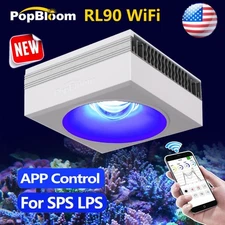 PopBloom RL90 Full Spectrum Marine Aquarium Light LED Reef Aquarium Coral Tank